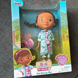 Doc McStuffins Pet Rescue Doll - Rare & New in Box